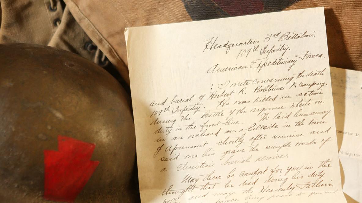 Chaplain vividly described WWI battle in diary handed down to Tucson grandchildren